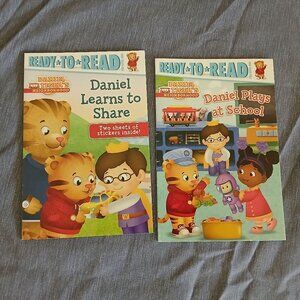 Daniel Plays at School + Daniel learns to Share by Wendy Harris 2016 New